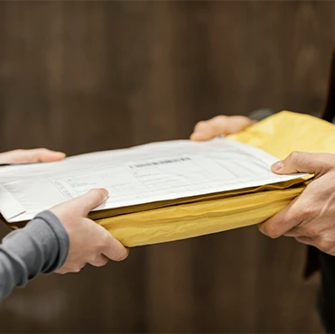 entrega de documentos