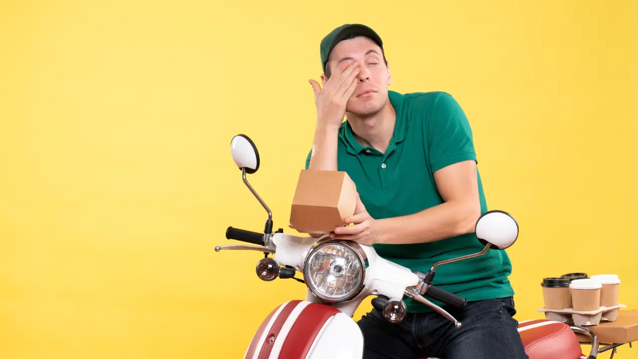 repartidor delivery trabajo mal pagado
